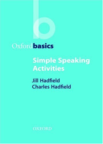 Simple Speaking Activities (Oxford Basics) under Pronunciation & Conversational English in The Books Store