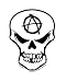 Anarchy Skull - Sticker / Decal