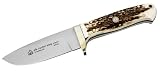 Puma Messer  IP Elk Hunter Stag, Stahl 440 C, Hirschorn, Lederscheide, 304410