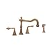 Blanco Madison IV Widespread Faucet W/ Lever Handles And Side Spray (Antique Copper)