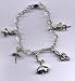 Dancer Silver Charm Bracelet