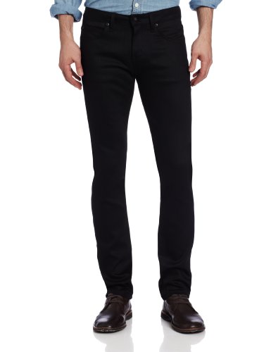 Naked & Famous Denim Men's SuperSkinnyGuy Jean in Black Power-Stretch