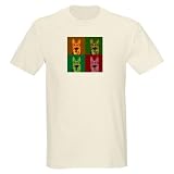 German Shepherd Ash Grey T-Shirt Pets Light T-Shirt by CafePress