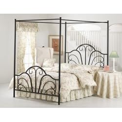 Dover Metal Four Poster Canopy Bed - Metal Beds