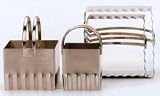 RSVP Biscuit Cutters Square Fluted Edge (set of 4)