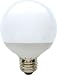 GE Energy Smart LED Globe Light Bulb, White, 2.8-Watt 76464