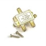 Belkin 2ft Two Way Splitter 3 - 750hm F Connectors