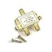 2ft Two Way Splitter 3 - 750hm F Connectors