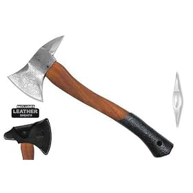Click here to buy Condor Tool and Knife .5-Pounds Baby Spike Axe with Leather Sheath.