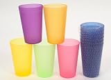 Kitchen & Housewares : Frosted Plastic Beakers 6/Pk (183050)