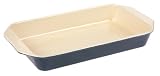 Chasseur Cast Iron Rectangular Dish Blue 39x21x5.5cm  from Dexam
