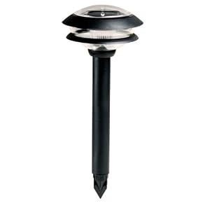 Brinkmann 822-0404-4 4-Piece Sierra Solar Stake Light Set