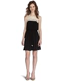 As U Wish Junior's Embroidered Fashion Dress,Black,Small