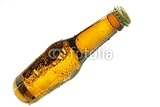 Wallmonkeys Peel and Stick Wall Decals - Bottle of Beer Isolated on White - 24