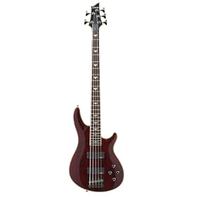 Schecter Omen Extreme-5 Bass Guitar (Black Cherry)