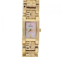 Womens Bulova 97T91 Gold Tone Watch - Stainless Steel