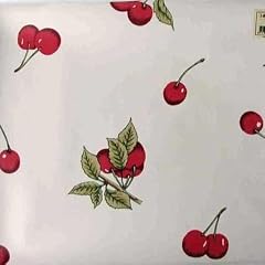 Meterware 2,75 x 1,40m Wachstuch Tischdecke Kirschen