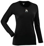 Miami Marlins Womens Relax Long Sleeve Tee (Team Color) - Small