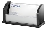 Kantek Business Card Holder, Black Acrylic and Aluminum (BA-330)