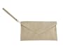 scarlet bijoux - Henkeltaschen aus echtem Wildleder - beige - H 16,5 x B 31,5 x T 1,0 cm