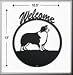 Border Collie Welcome Sign