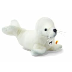 Steiff 063053 - Robby Baby-Seehund, wei�, 30 cm