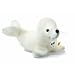 Steiff 063053 - Robby Baby-Seehund, wei�, 30 cm