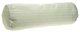 Nautica Embroidered Circular Body Bolster, Green Stripe