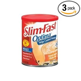 Slim-Fast 3-2-1 Powder, French Vanilla, 12.83 oz