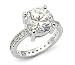 Elegant 3.15 cts Cubic Zirconia Engagement Ring