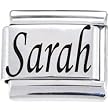 Body Candy Italian Charms Laser Nameplate - Sarah