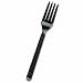 Dispoz-O F1001E Ebony Color Heavyweight Polypropylene Cutlery Fork (Case of 1000)