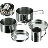 CAPTAINSTAG(キャプテンスタッグ) キャンピングステンレス 食器マグカップセット M-8578