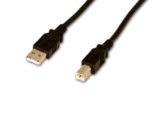 Micro Connectors, Inc. 6 feet USB 2.0 Type A to B Cable - Black (E07-121BLK) On Sale