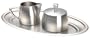 Oneida Astrid Stainless Steel 3-Piece Sugar and Creamer Set
