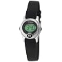 Armitron Women's Instalite Black Digital Sport Watch #45/6962SIL