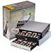 Metapace K-2 Miniatur-Kassenlade, 330x330x89mm, schwarz, Baby Front�ffnung Kassenschublade