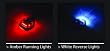 SkyPods LED Cab Lights Clear Lens Plasmaglow Running and Back-up Lighting in one