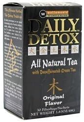 Daily Detox II Caffeine Free Passion Fruit Green Tea, 30-Count ( Multi-Pack)