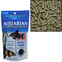 Aquarian 806B Bottom Feeder Shrimp Pellets, 3.2 oz. Pack