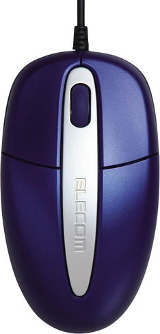 Cover image : ELECOM USB&PS/2接続ホイール付光学式マウス ブルー M-M2UP2RBU