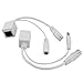 PoE Power Over Ethernet Injector Splitter Cable Kit new