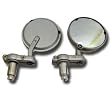 Triumph Matte Gray BAR END Mirrors