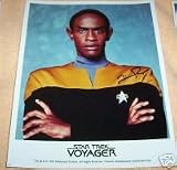 STAR TREK VOYAGER TIM RUSS (TUVOK) AUTOGRAPH PHOTO