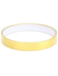 Dean Davidson "INNER BEAUTY" Gold with White Enamel Inner Beauty Bangle Bracelet