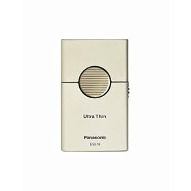 Panasonic ES518N Ultra Thin Dry Men's Travel Shaver, Gold