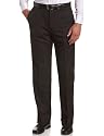 Haggar Men's Cool 18 Heather Gabardine Flat Front Pant