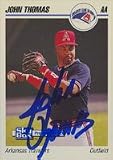 John Thomas, Arkansas Travelers - Cardinals Affiliate Autographed Card