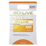 NEW X360 Live 4000 Points (Videogame Accessories)
