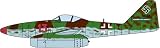 Messerschmitt ME 262A-1a Heinz Bar Plane Replica